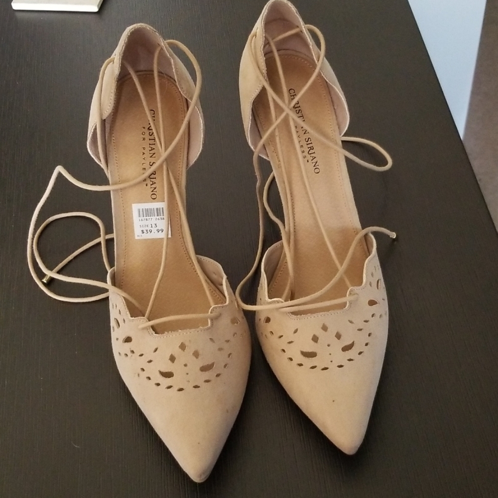 Christian siriano pointed toe heels size 13